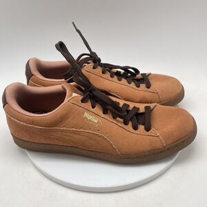PUMA Sneakers Mens 11 Suede Classic Low 360851 03 Brown Athletic Casual Shoes